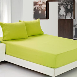 Простыня Valtery, 90x200, джерси, на резинке (F-1783)