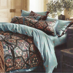 Постельное белье Фамилье "SDS-59", семейный, сатин (SDS-59-1255)