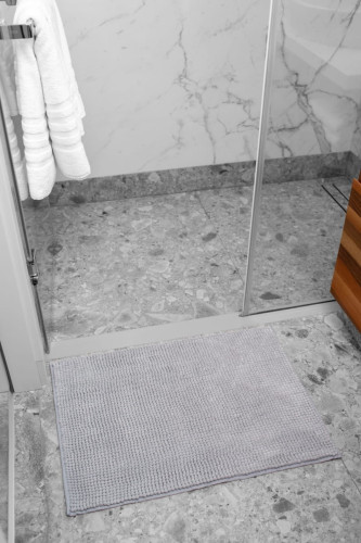 Коврик Arya Home "Softy", для ванной, 50x70, полиэстер (8680943223753)