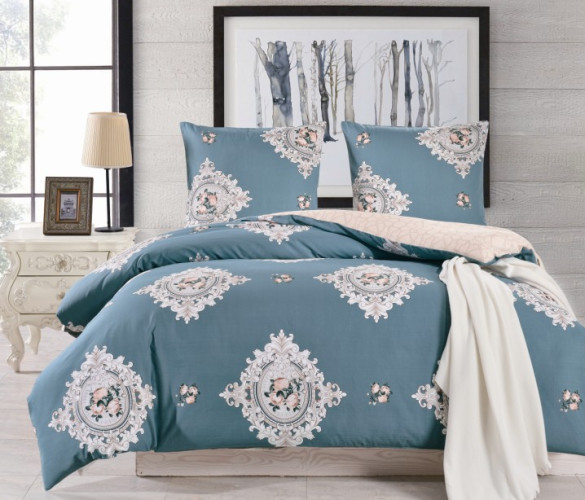 Постельное белье Valtery "CL-352", 1.5-спальный, сатин (CL-352-1249)