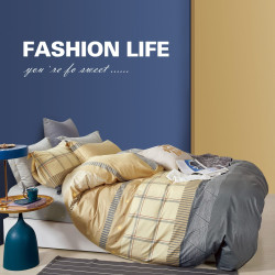 Постельное белье Valtery "C-524", 2-спальный, сатин (C-524-1251)