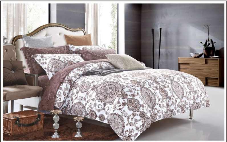 Постельное белье Valtery "SF-27", 3D, семейный, полисатин (SF-27-171)