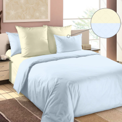 Постельное белье Королевское искушение (Текс-Дизайн) &quot;Полевая незабудка&quot;, евро, перкаль, на молнии (4276ЧН661253)