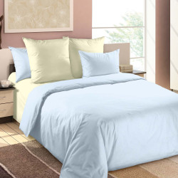 Постельное белье Королевское искушение (Текс-Дизайн) &quot;Полевая незабудка&quot;, евро, перкаль, на молнии (4276ЧН661253)