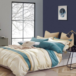 Постельное белье Valtery "C-438", евро, сатин (C-438-1253)