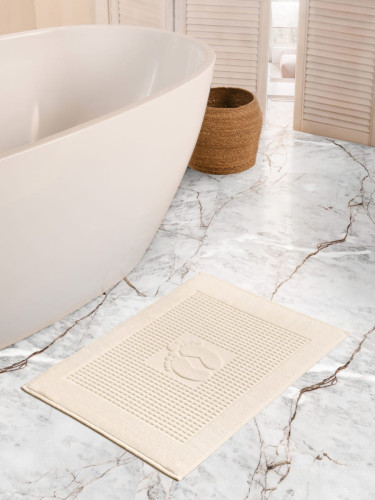 Коврик Arya Home "Winter", для ванной, 50x70, махровая ткань (8680943113610)