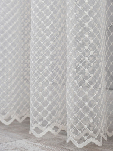 Штора Arya 400X280 RHOMBUS V3-KREM