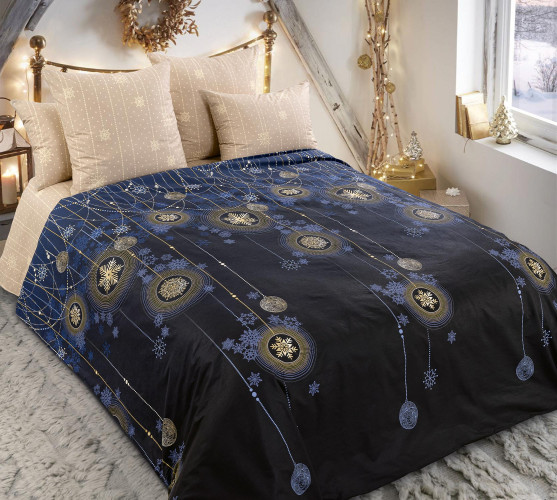 Простыня Королевское искушение (Текс-Дизайн) "Праздничный блеск 1", 220x240, перкаль (002П1660571)