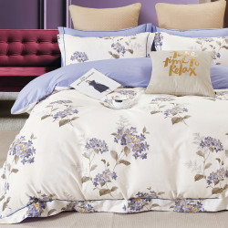 Постельное белье Cleo &quot;Satin de Luxe 831-SK&quot;, 1.5-спальный, сатин, на молнии (16/831-SK)