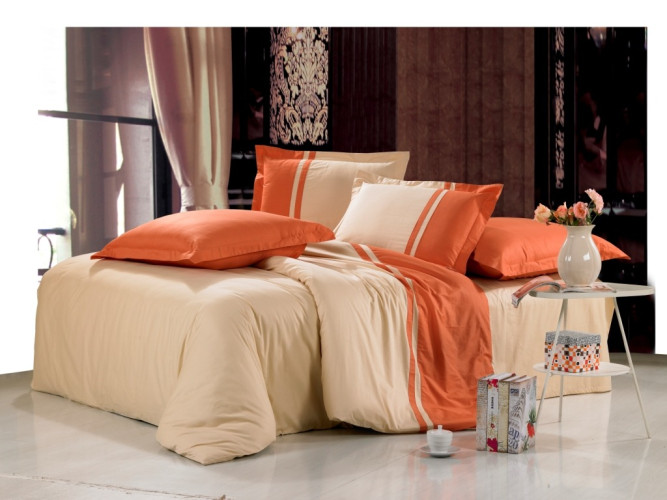 Постельное белье Valtery "OD-11", евро, сатин (OD-11-1253)