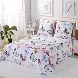 Простыня Valtery &quot;PCR-279&quot;, 200x220, сатин (PCR-279-1780)