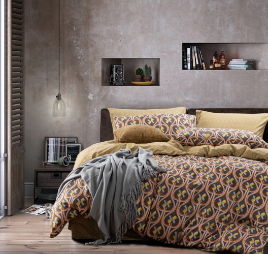 Постельное белье Tango (Танго), 1.5-спальный, микросатин (DF01-295 код1110)