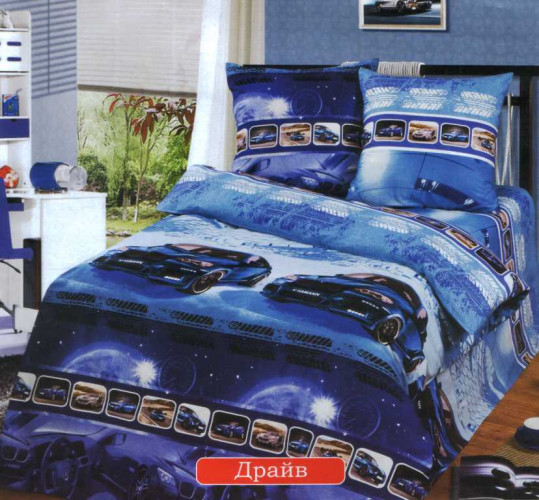 Постельное белье Valtery "ДБ-49", 1.5-спальный, бязь (ДБ-49-1249)