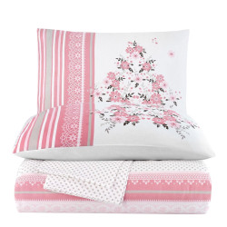 Постельное белье Arya Home "Sandra", 1.5-спальный, ранфорс, печатное (8680943076137)