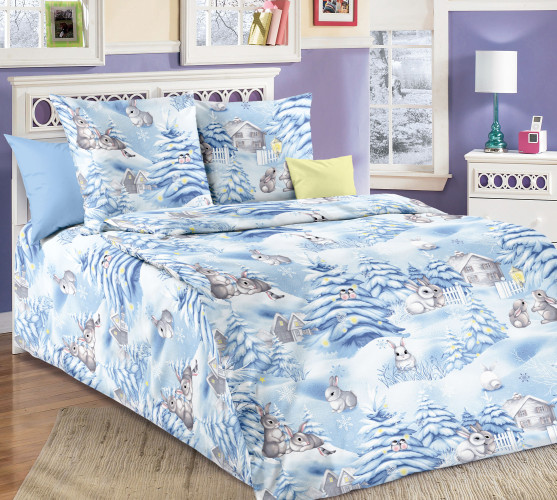 Постельное белье Белиссимо (Текс-Дизайн) "Пушистики 1 гол.", детский, поплин (7106Х660791)