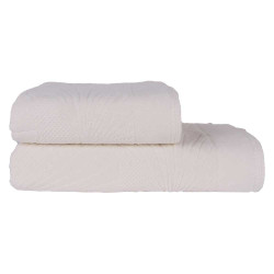 Полотенце Arya Home "Lotus", для лица и рук, 50x90, велюр (8680943212894)