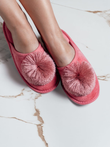 Тапочки Arya Женский с Помпонами Riana Розовый, 37-38
