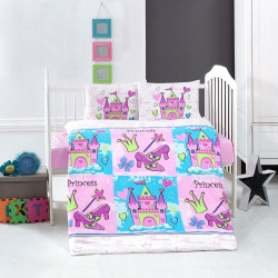 Постельное белье Arya Home &quot;Cinderella&quot;, детский, ранфорс, печатное (8680943078544)