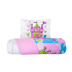 Постельное белье Arya Home &quot;Cinderella&quot;, детский, ранфорс, печатное (8680943078544)