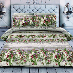 Постельное белье Valtery "AP-40", 1.5-спальный, поплин (AP-40-1249)