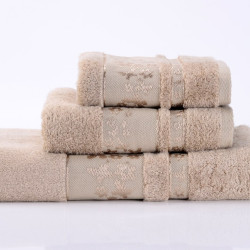 Полотенце Valtery "Emily-5", банное, 70x140, махровая ткань (Emily-5-1998)