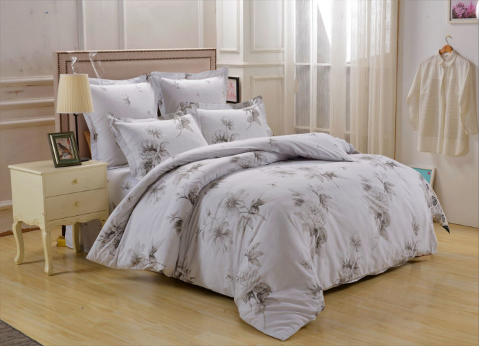 Постельное белье Valtery "C-237", 1.5-спальный, сатин (C-237-1249)