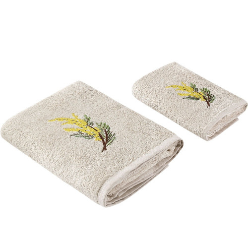 Набор полотенец Arya Home "Centaury", подарочные, 30x50, бамбук, 2 шт (8680943113887)