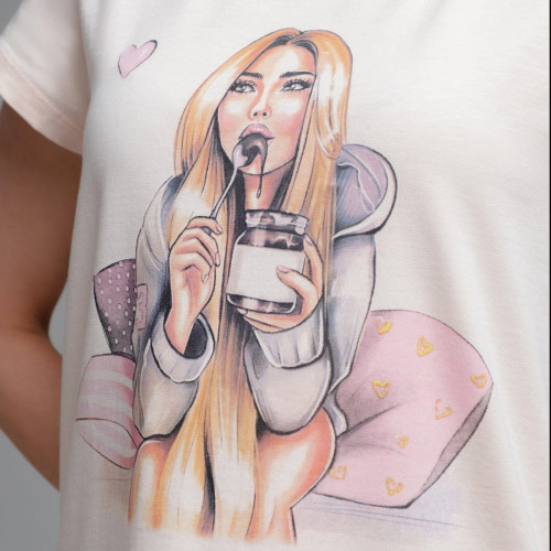 Пижама Arya Женская Печатная 11148 XL