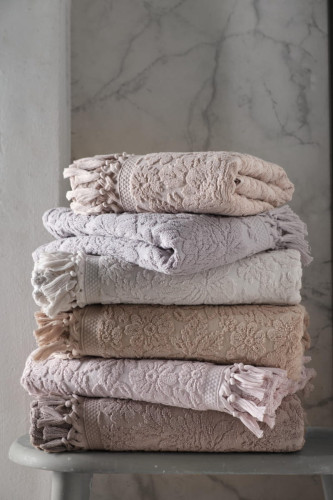 Полотенце Arya Home "Barry", для лица и рук, 50x90, махровая ткань (8680943225689)