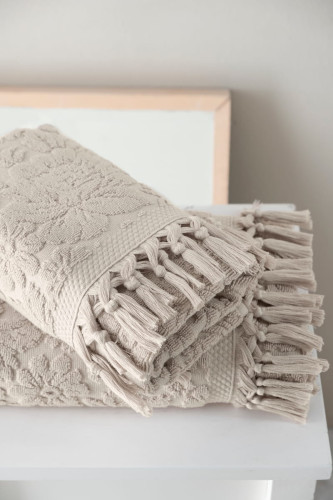 Полотенце Arya Home "Barry", для лица и рук, 50x90, махровая ткань (8680943225689)