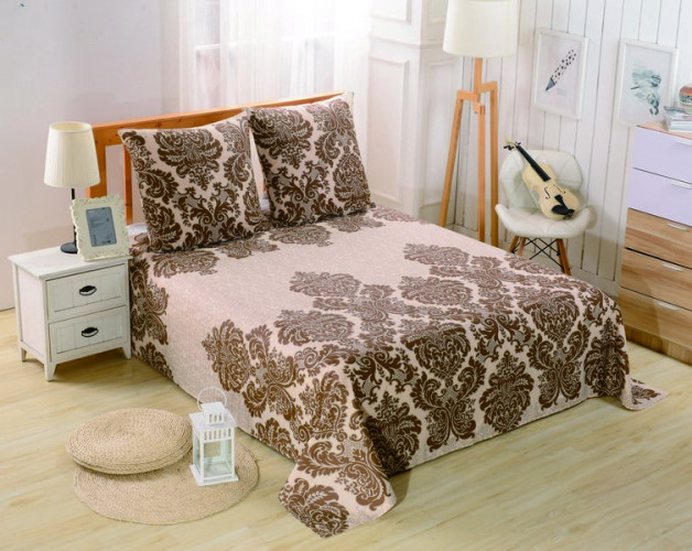 Простыня Valtery "PCR-228", 160x220, сатин (PCR-228-1779)