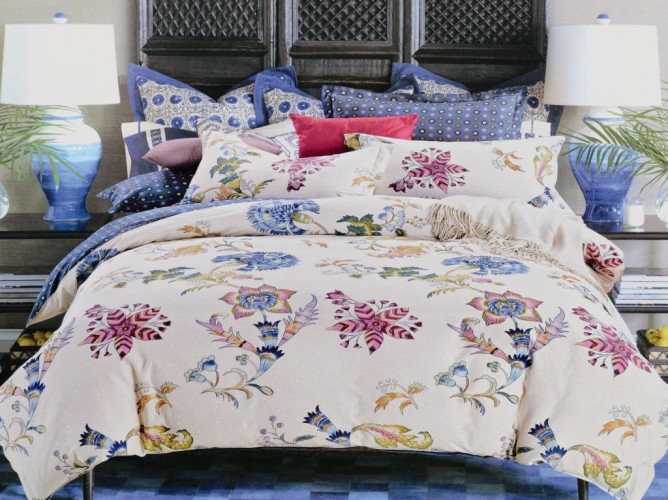 Постельное белье Valtery "C-187", семейный, сатин (C-187-1255)