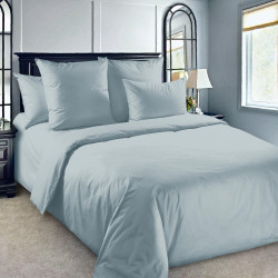 Постельное белье Королевское искушение (Текс-Дизайн) &quot;Голубое озеро&quot;, 2-спальный, перкаль, на молнии, на резинке (2676ПНгоз)