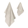 Набор полотенец Arya Home "Jaune", подарочные, 30x50, бамбук, 2 шт (8680943114006)