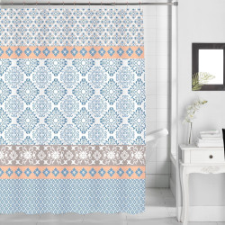 Шторы Для Ванны Arya 180x180 Etsy Голубой