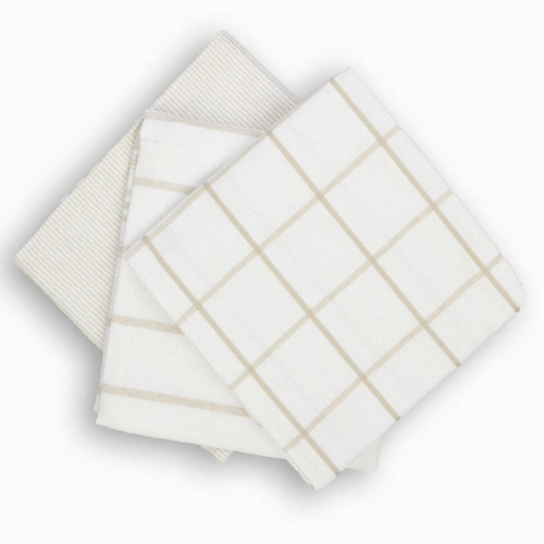 Набор полотенец Arya Home "Zayn", кухонные, 50x70, хлопок, 3 шт (8680943043634)