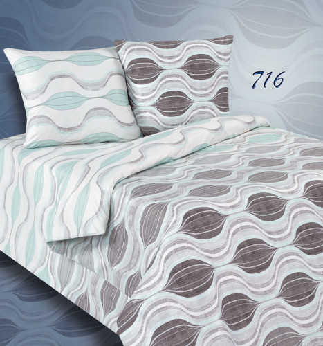 Постельное белье AlViTek (АльВиТек) "716-ПА", семейный, поплин (АльВиТек-ПA-4-716)