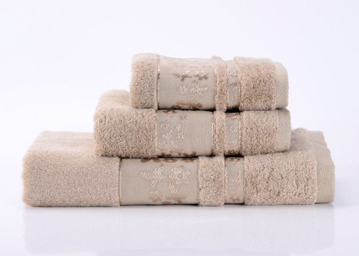 Полотенце Valtery "Emily-5", банное, 40x70, махровая ткань (Emily-5-1775)