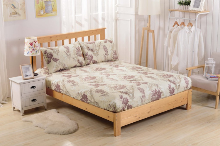 Простыня Valtery "PCT-R-199", 200x200, сатин, на резинке (PCT-R-199-1428)