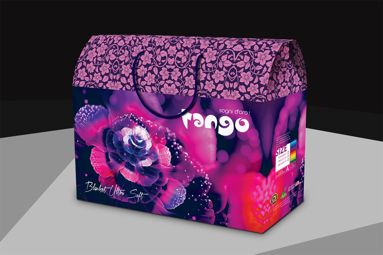 Коробка для пледов