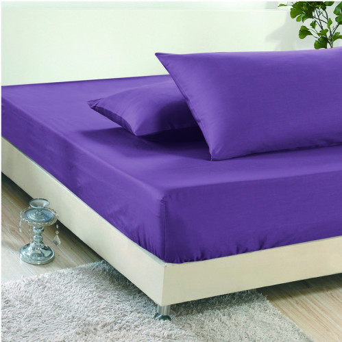 Простыня Valtery "PRC-R-57", 180x200, сатин, на резинке (PRC-R-57-1475)