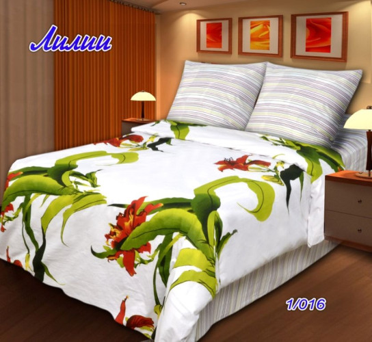Постельное белье Чебоксарский Текстиль "Lily", 1.5-спальный, бязь (Lily-282)