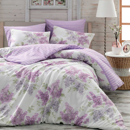 Постельное белье Arya Home "Alacati", 1.5-спальный, ранфорс, печатное (8680943027313)