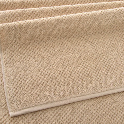Полотенце Comfort Life (Текс-Дизайн) "Восторг капучино", для ванной, 100x150, махровая ткань (ВстКп1015500)