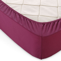 Простыня Текс-Дизайн &quot;Марсала&quot;, 140x200, трикотаж, на резинке (ш140200мар)