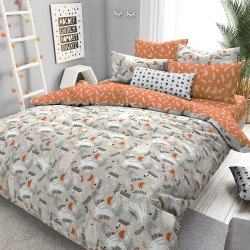 Постельное белье Valtery "Лесная сказка", 1.5-спальный, поплин (DL-51-1249)