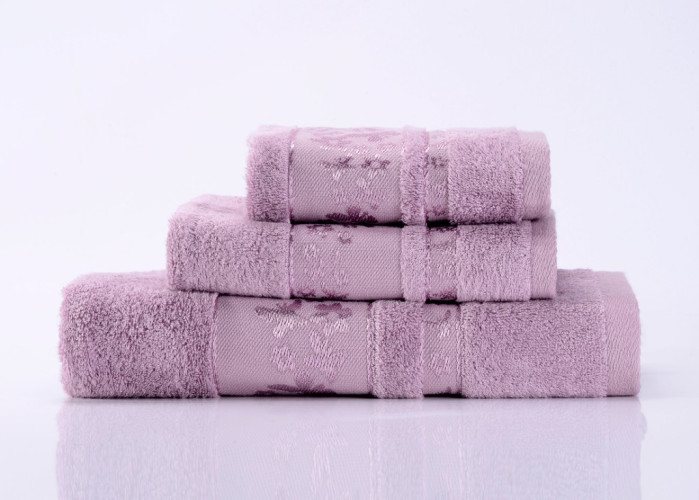 Полотенце Valtery "Emily-6", банное, 70x140, махровая ткань (Emily-6-1998)