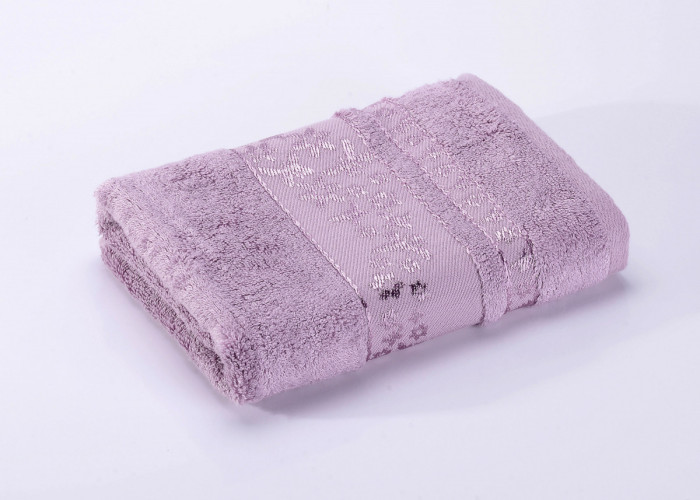 Полотенце Valtery "Emily-6", банное, 70x140, махровая ткань (Emily-6-1998)