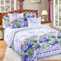 Постельное белье Чебоксарский Текстиль "Hydrangea", семейный, бязь (Hydrangea-171)