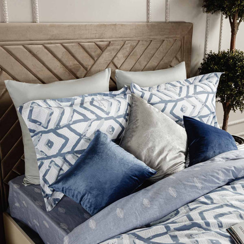 Постельное белье Arya Home "Leila", 1.5-спальный, сатин, печатное (8680943079060)